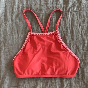 aerie High Neck Swim Top Size Small
